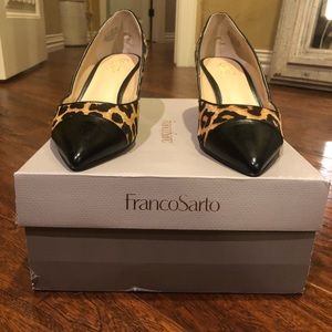Franco Sarto Leopard Heels